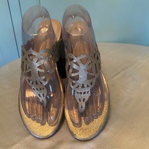 Sondra Robert’s leather sandal